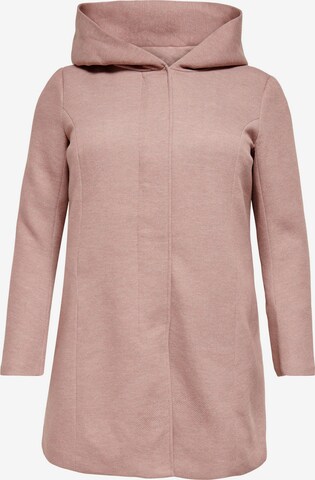 Manteau mi-saison 'SEDONA' ONLY Carmakoma en rose : devant