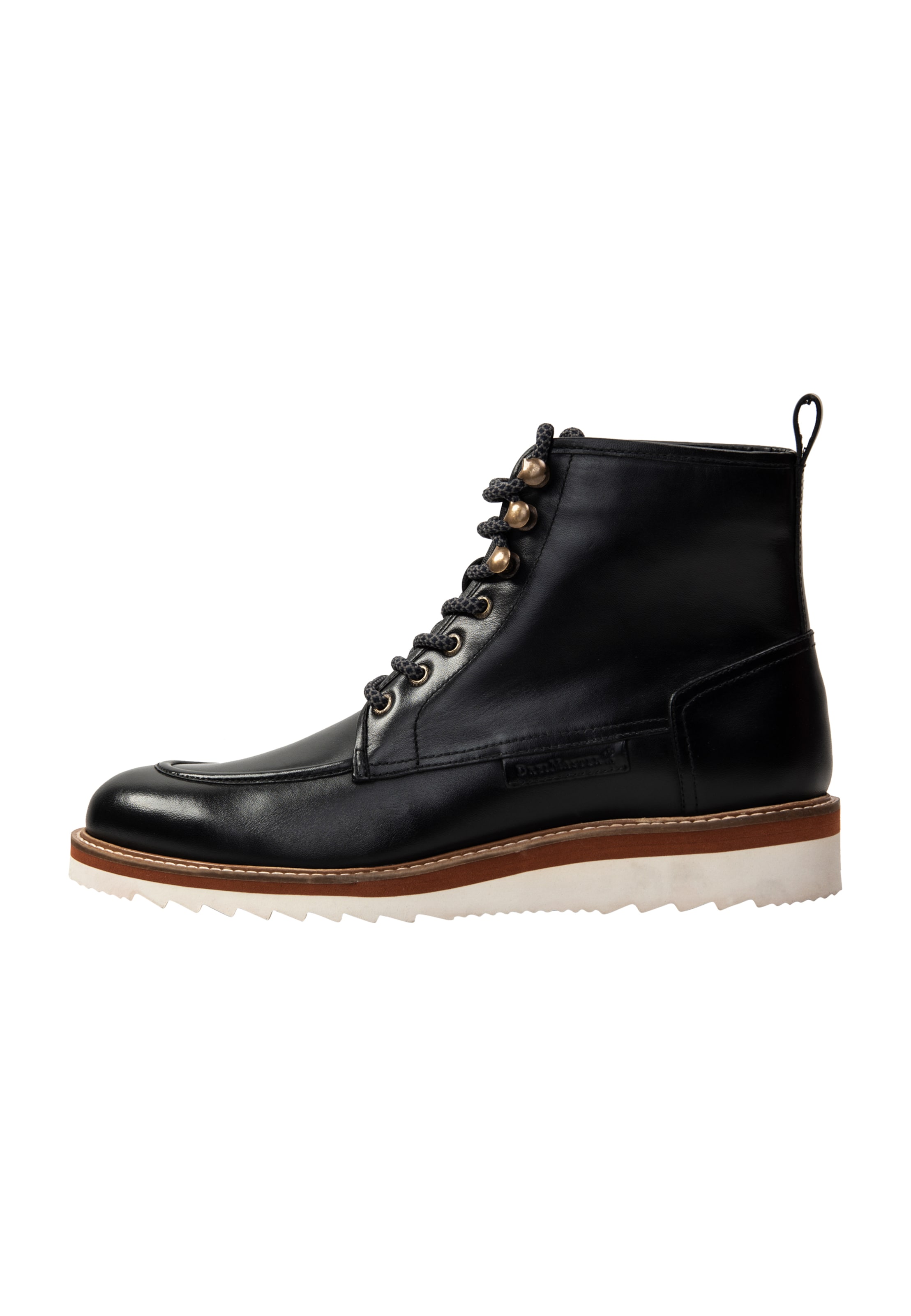 DreiMaster Klassik - Botas com atacadores em preto: frente