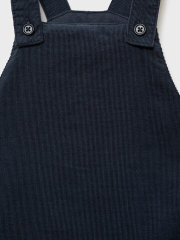 MANGO KIDS Tapered Latzhose 'KANSAS' in Blau