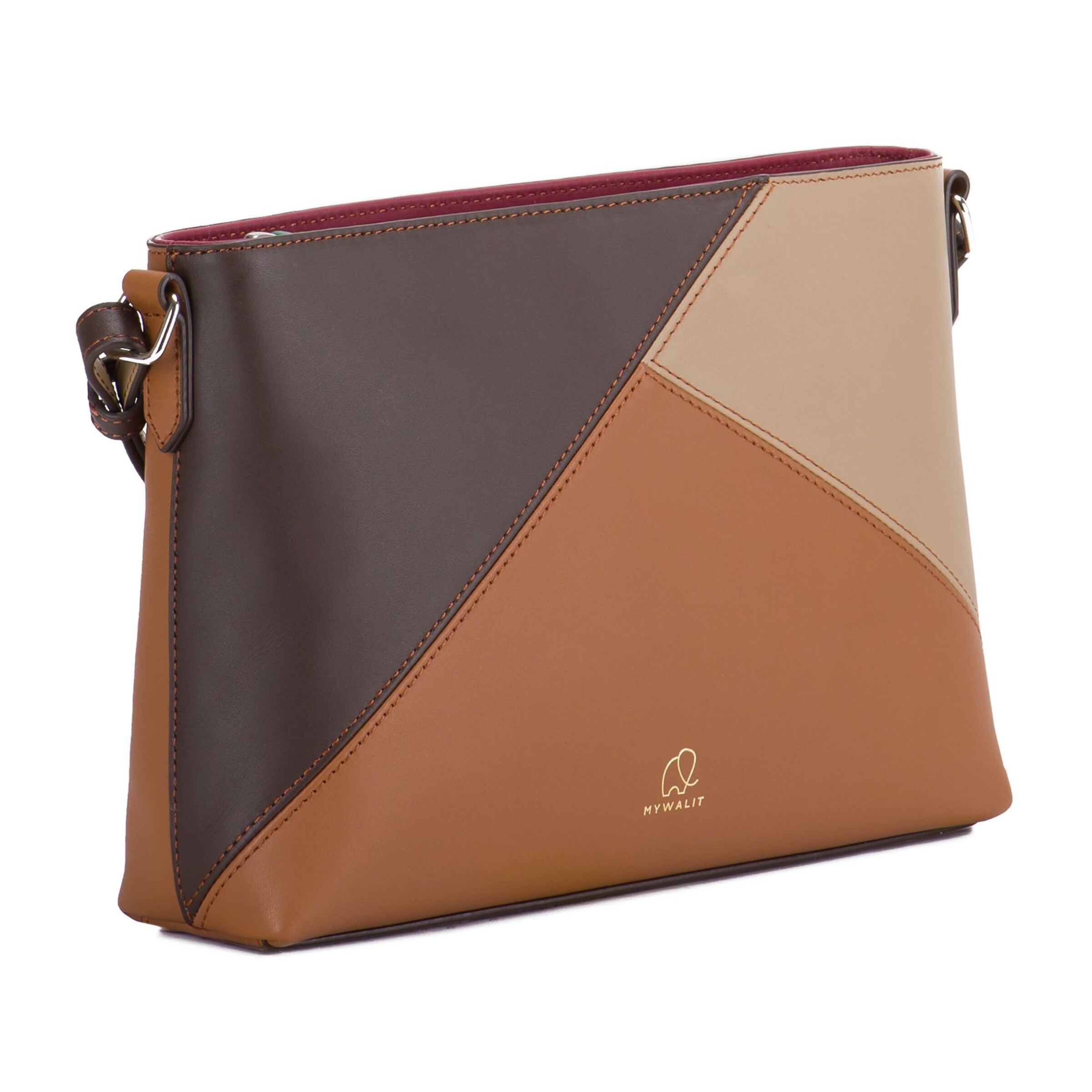 mywalit Crossbody bag 'Carrara' in Brown