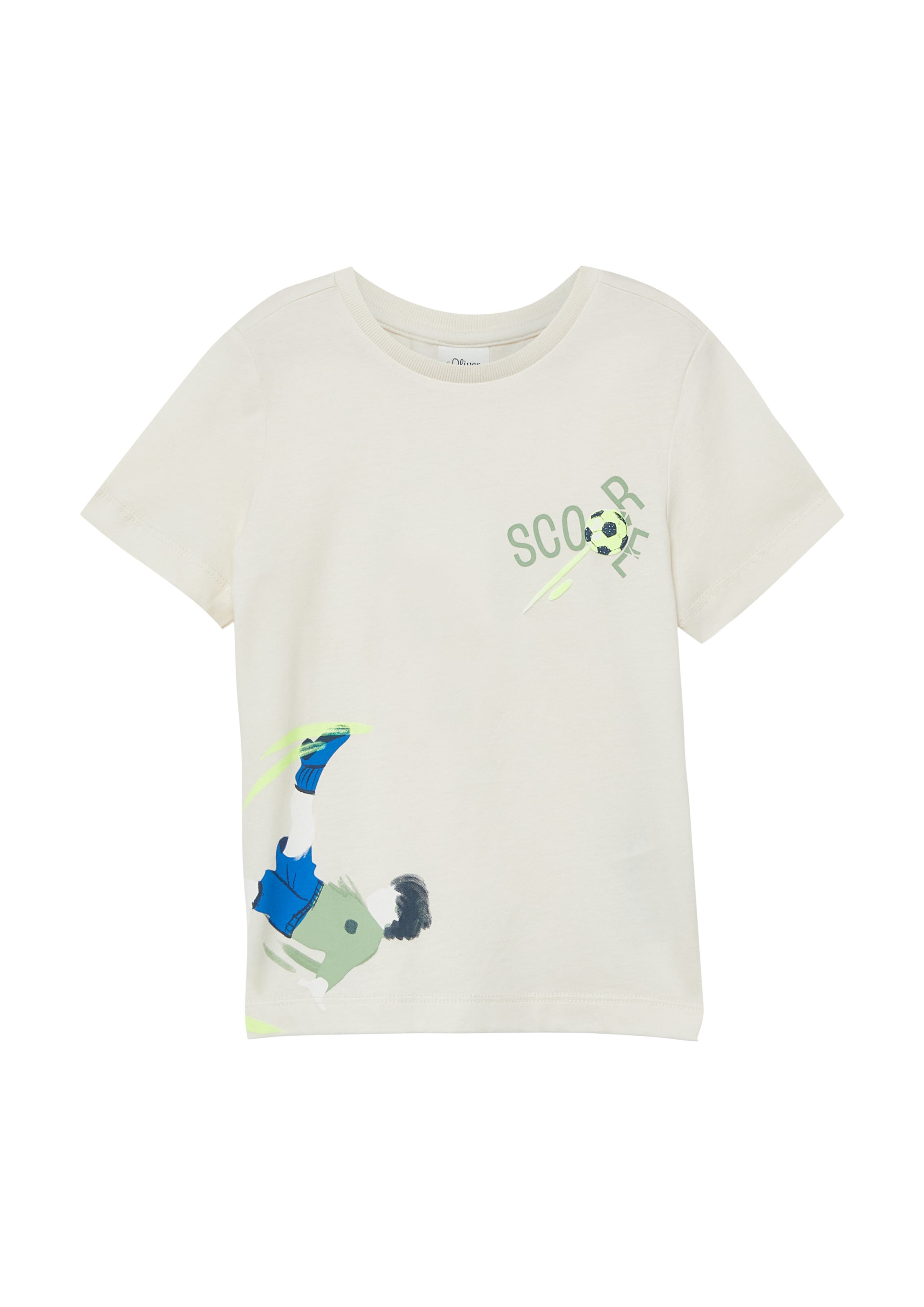 s.Oliver Shirt in Beige: front