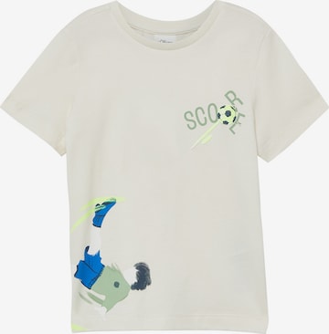 s.Oliver Shirt in Beige: front