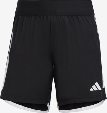 Regular Pantalon de sport 'Tiro 23' ADIDAS PERFORMANCE en noir : devant