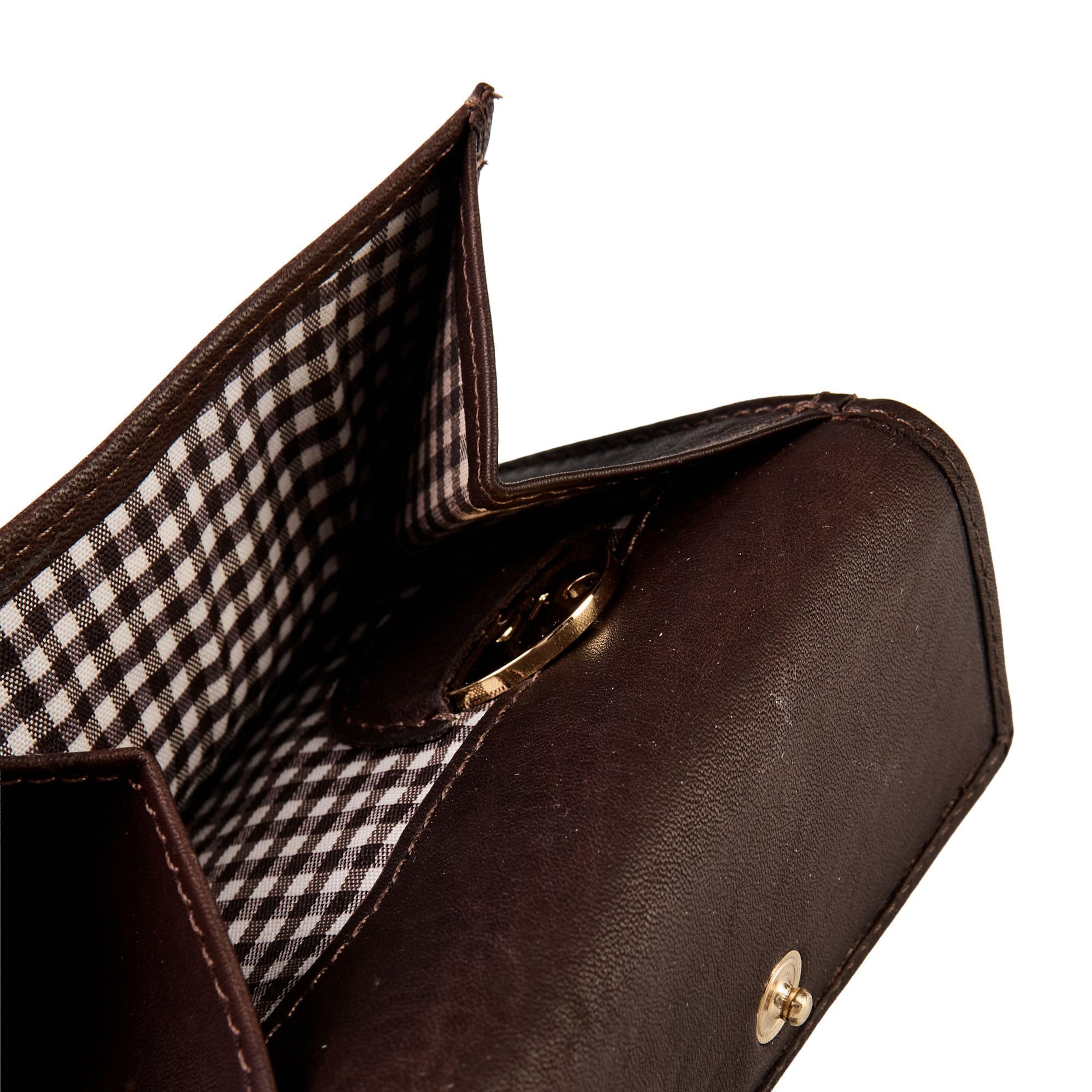 Porte-monnaies 'Chicago' Esquire en marron