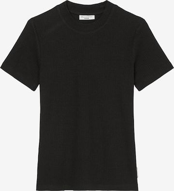 T-shirt Marc O'Polo en noir : devant