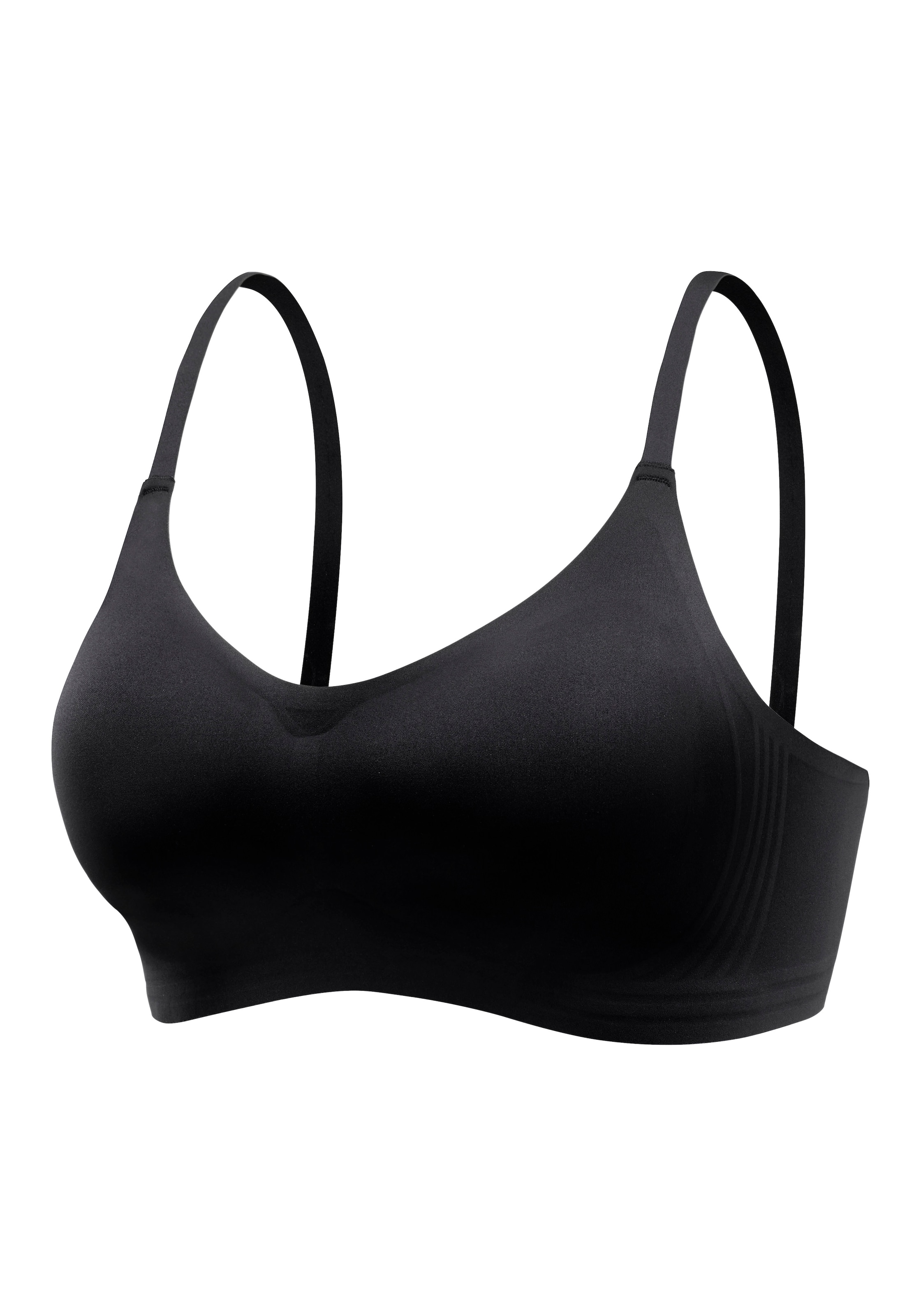 NUANCE Bralette Bra in Black: front