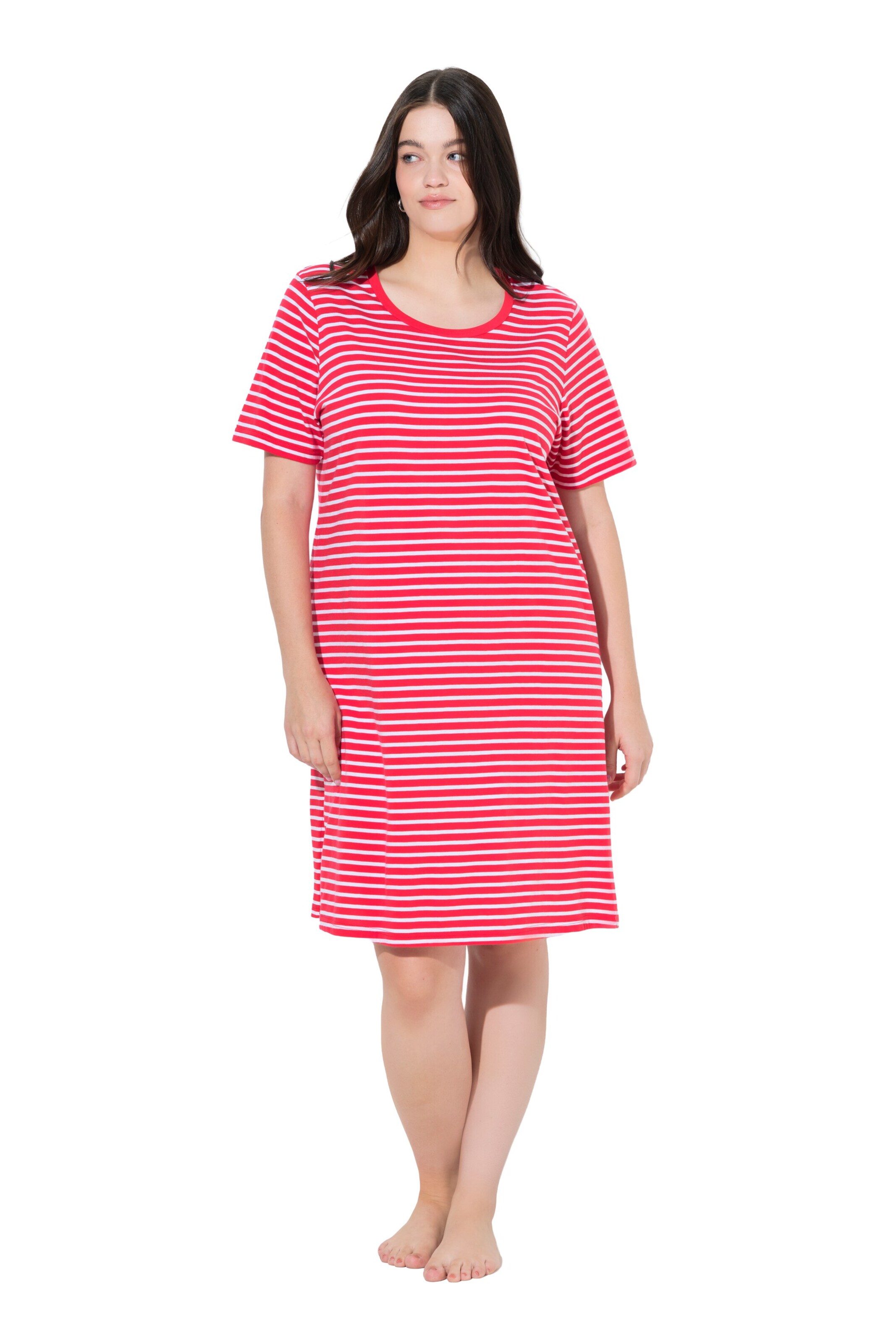 Ulla Popken Nachthemd in Rot