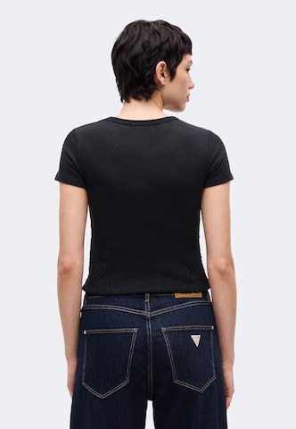 juoda GUESS JEANS Marškinėliai: galas