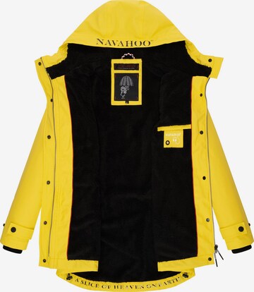 NAVAHOO - Casaco de inverno 'Lindraa' em amarelo