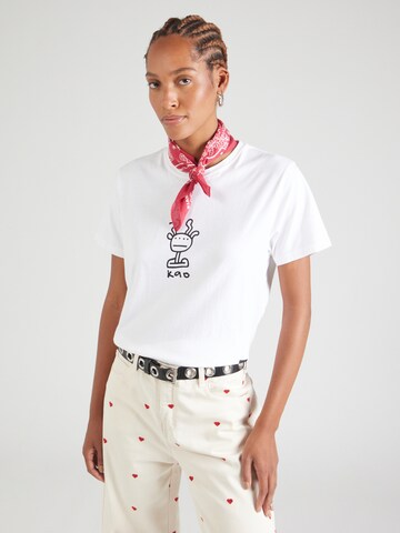 Tricou de la Kaotiko pe alb