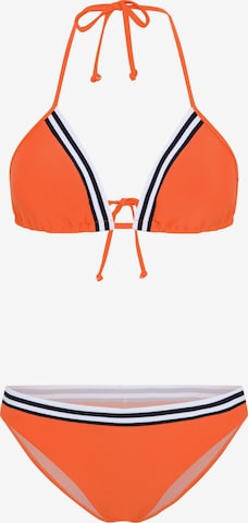 CHIEMSEE Triangel Bikini in Orange: predná strana