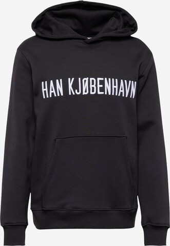 Han Kjøbenhavn Sweatshirt in Zwart: voorkant