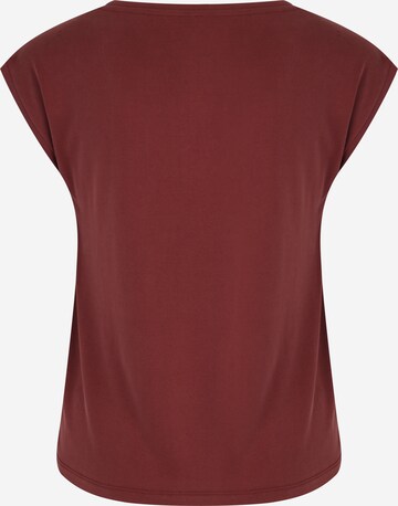 Pieces Petite Shirt 'Kamala' in Rood