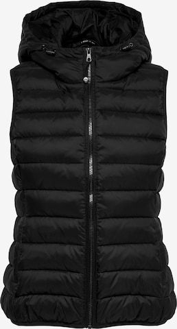 ONLY Bodywarmer 'New Tahoe' in Zwart: voorkant