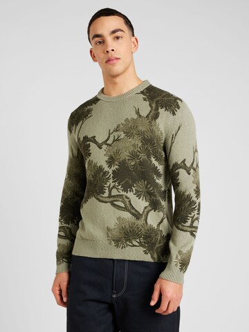 Ted Baker Shirt 'Merson' in Groen: voorkant