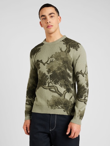 Tricou 'Merson' de la Ted Baker pe verde: față