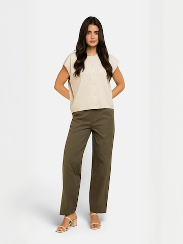 Liberte Essentiel - Chaleco ' FRID ' en blanco: frente