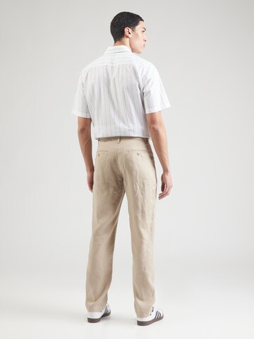 GANT Regular Chinobyxa i beige