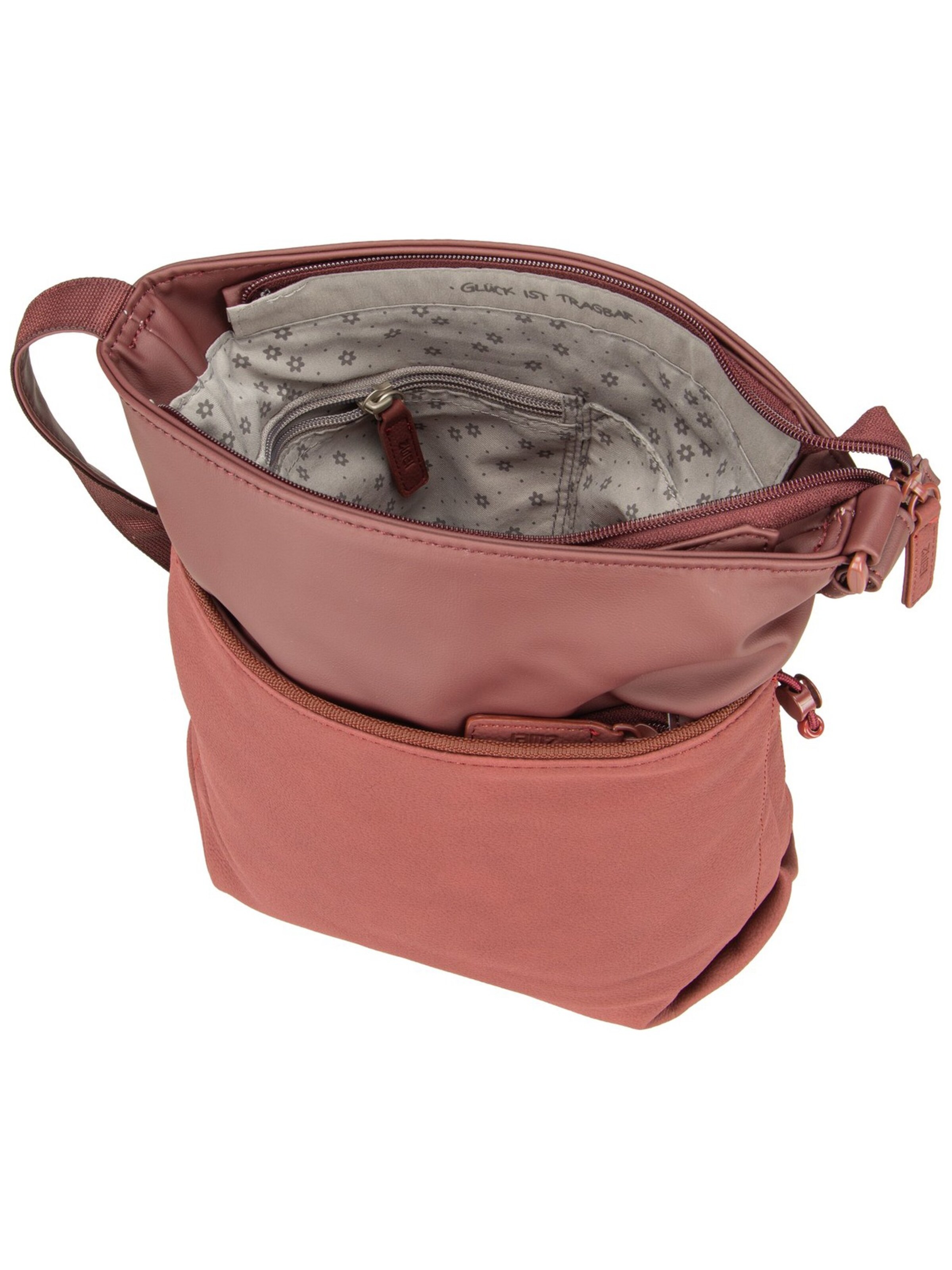 ZWEI Umhängetasche 'Jana' in Rot