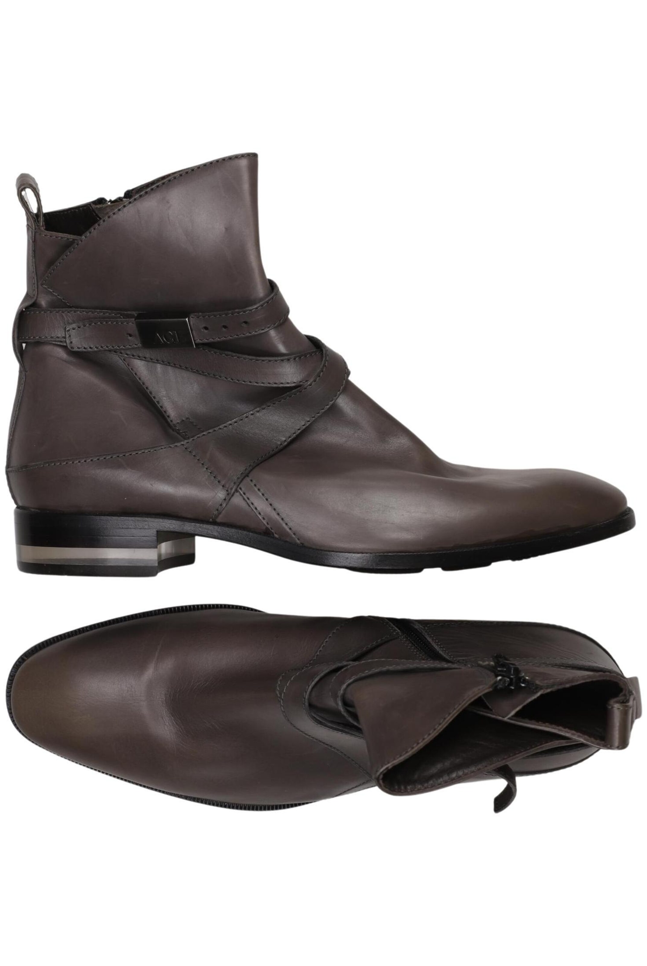 AGL Attilio Giusti Leombruni Dress Boots in 39 in Brown: front