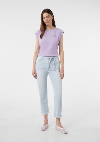 comma casual identity Regular Jeans in Blue: front