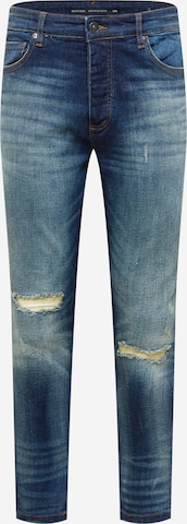 BRAVE SOUL Slimfit Jeans 'Oliver' in Blauw: voorkant