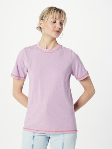 Nasty Gal - Camiseta en lila: frente