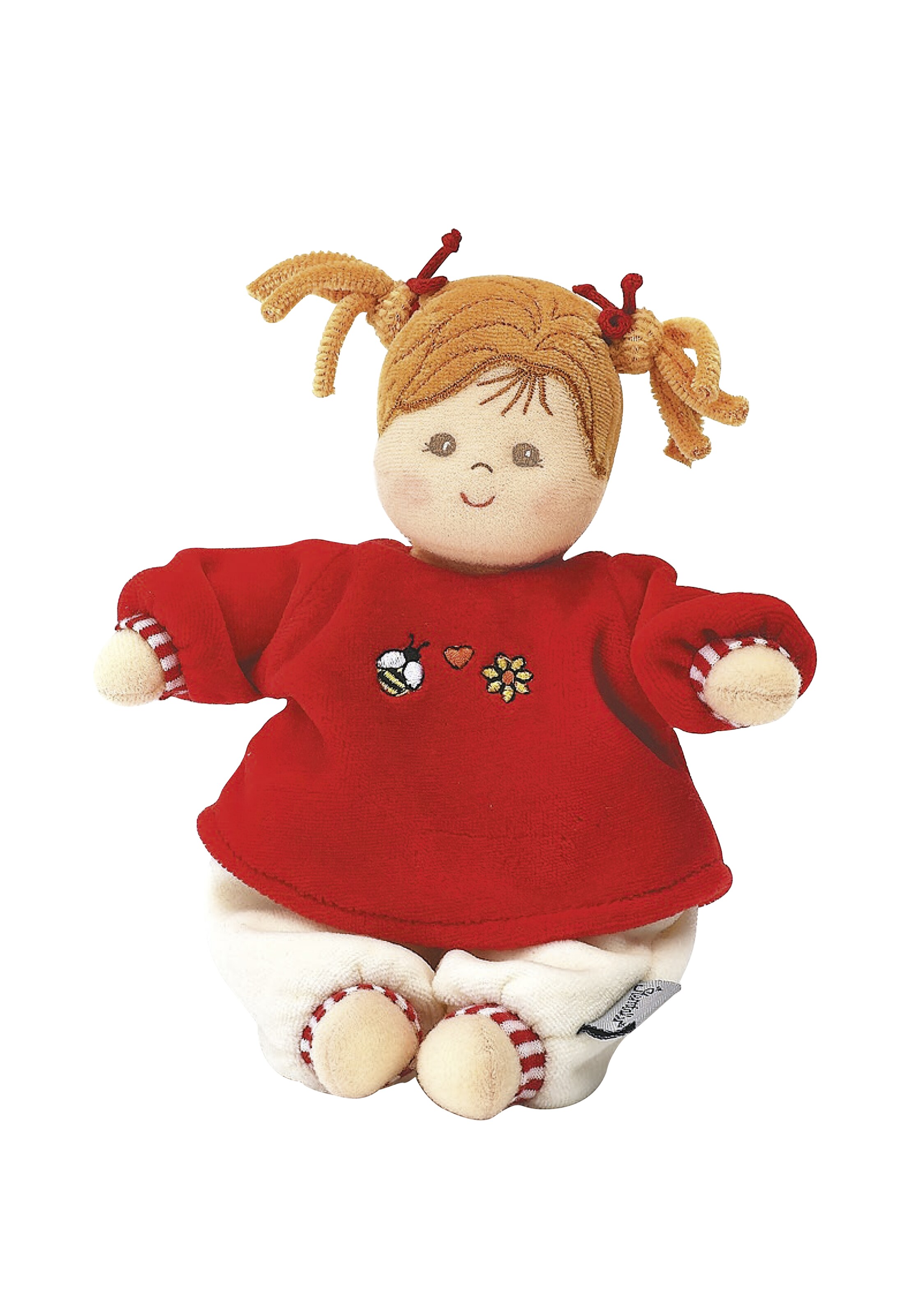 STERNTALER Spielpuppe in Rot: Vorderseite