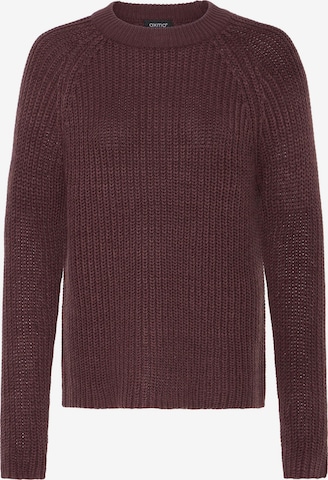 Pull-over ' OXFKANNA ' Oxmo en marron : devant