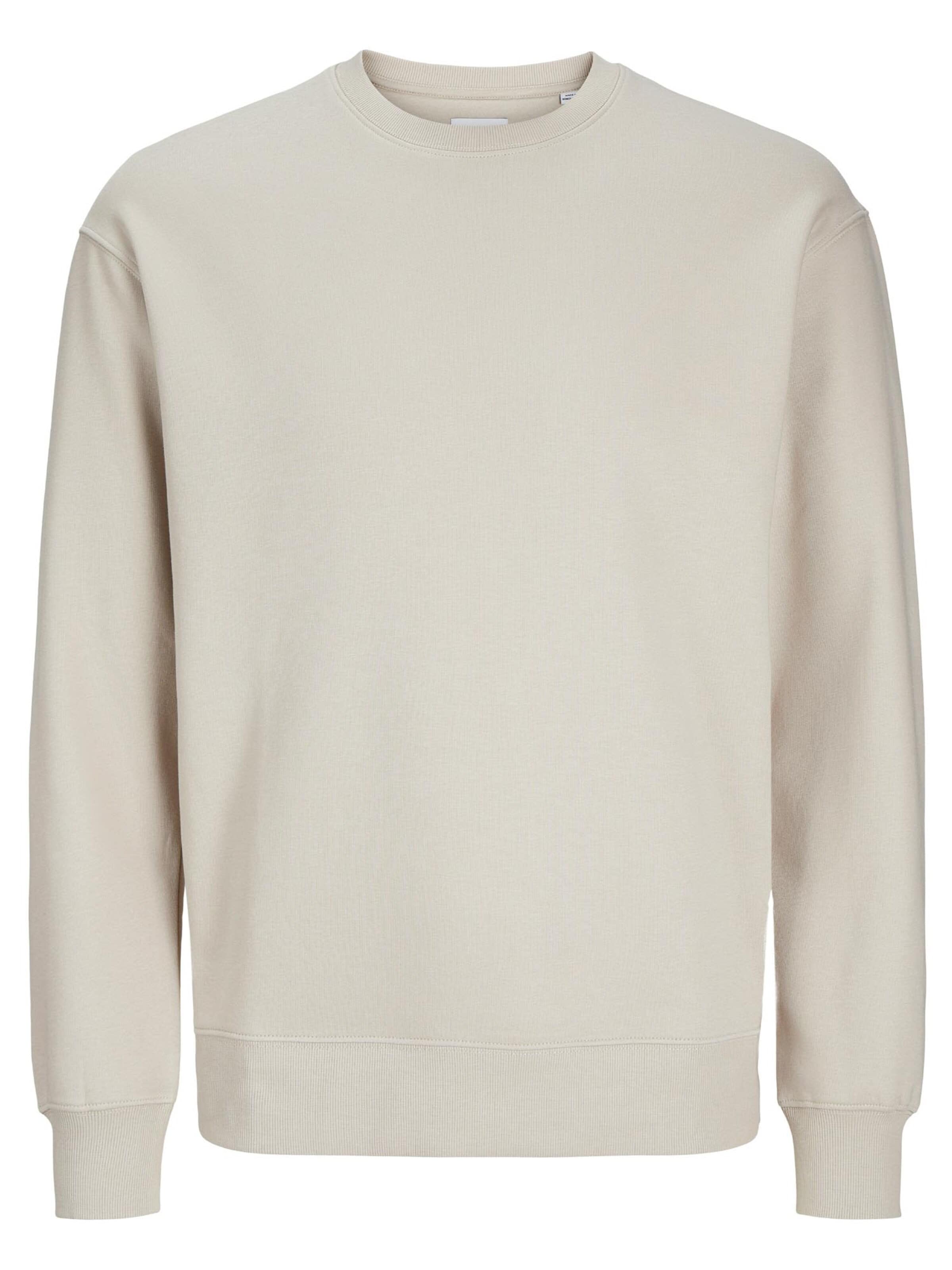 JACK & JONES Sweatshirt 'Star' in S in de kleur Offwhite, Productweergave