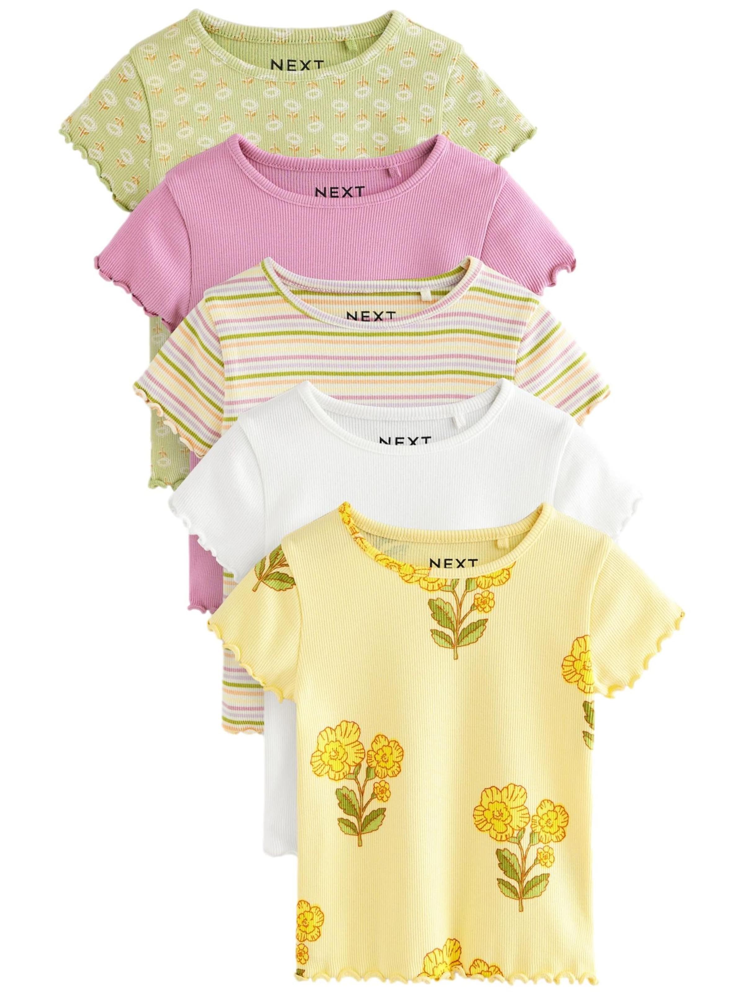 dzeltens Next T-Krekls: no priekšpuses