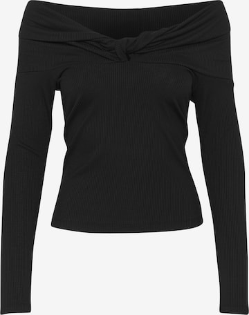 Kaffe Shirt in Schwarz: Vorderseite