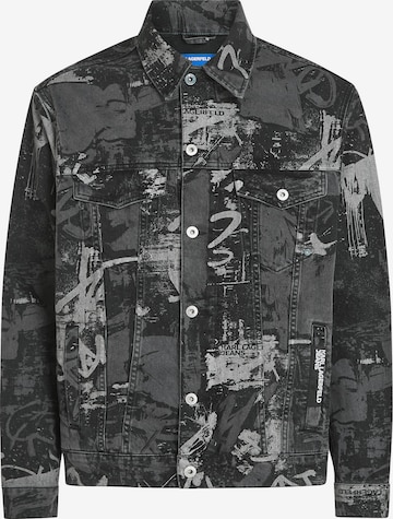 juoda KARL LAGERFELD JEANS Demisezoninė striukė: priekis