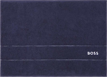 BOSS Home Bathmat 'PLAIN' in Blue: front