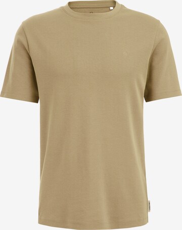 T-Shirt WE Fashion en vert : devant