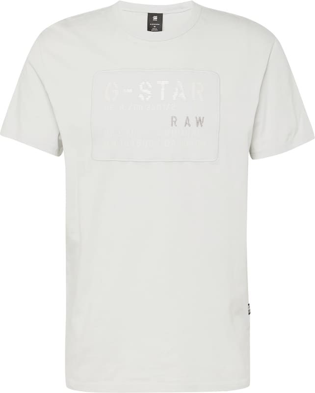 G-Star RAW T-Shirt in Silbergrau Hellgrau Dunkelgrau