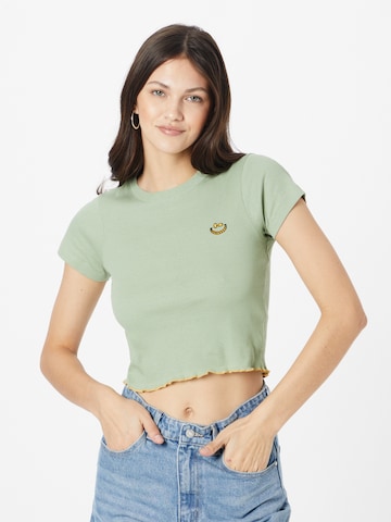 žalia Iriedaily Marškinėliai 'Konti': priekis
