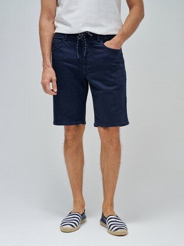 Salsa Jeans Regular Broek 'Joggers' in Blauw: voorkant