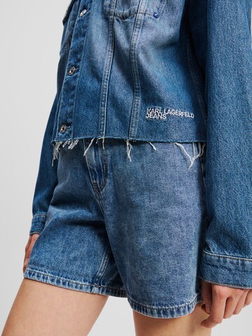 Veste mi-saison KARL LAGERFELD JEANS en bleu