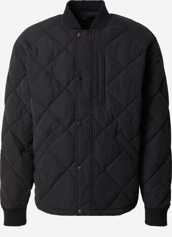 Abercrombie & Fitch Between-Season Jacket in Black: front
