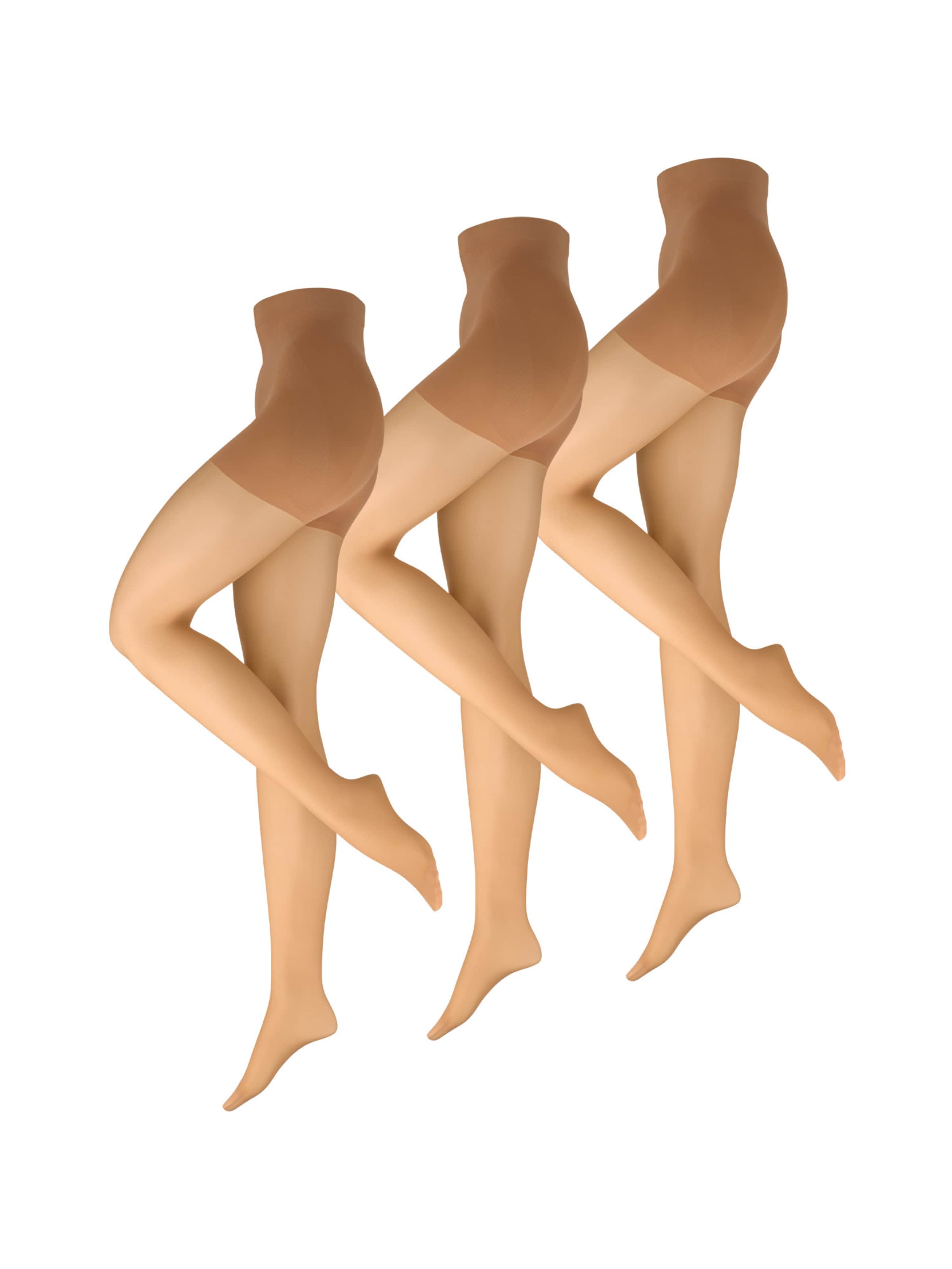 Collants ' Goodbye Laufmaschen Shape 20 DEN ' Nur Die en beige : devant