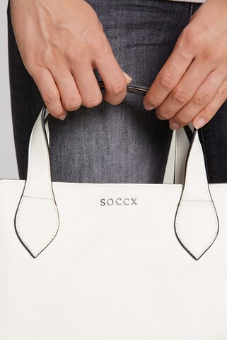 Soccx Handtasche in Weiß