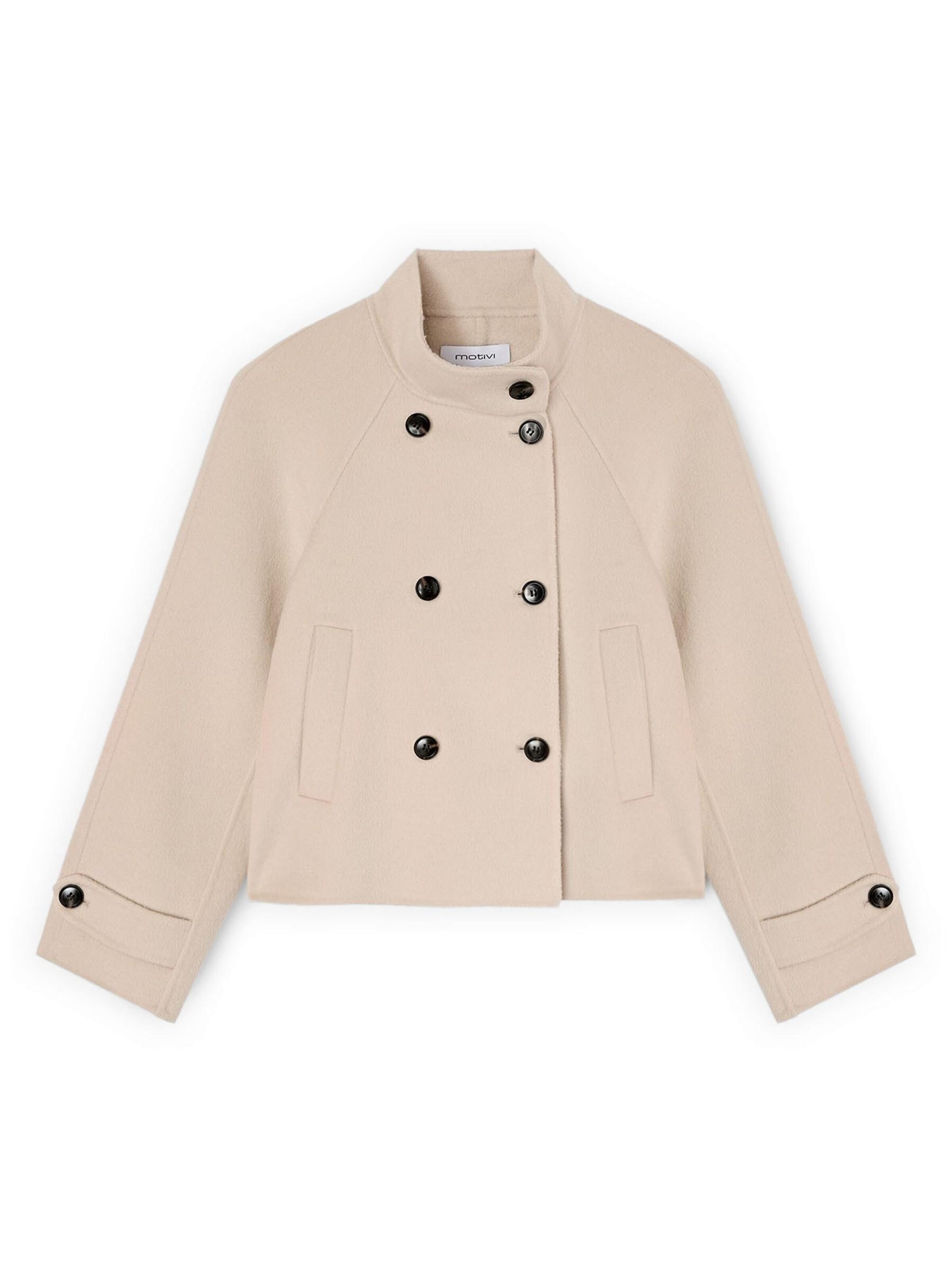 MOTIVI Winter Coat in White, Item view