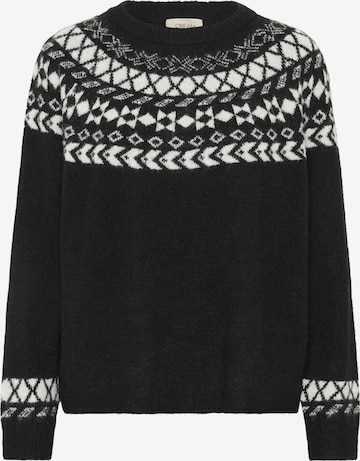 CreamPulover 'Cherrie' - crna boja: prednji dio