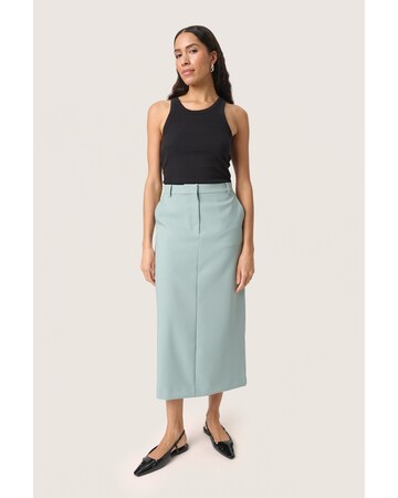 SOAKED IN LUXURY Skirt 'SLCorinne' in Blue