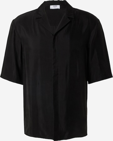 ABOUT YOU x Kevin Trapp גזרת קומפורט חולצות 'Tizian' בשחור: מלפנים
