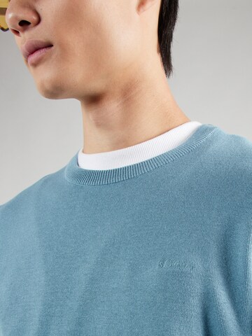 Pull-over s.Oliver en bleu