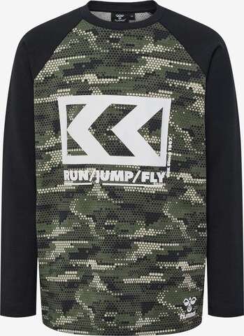 Hummel Performance Shirt 'FSK FLY' in Green: front