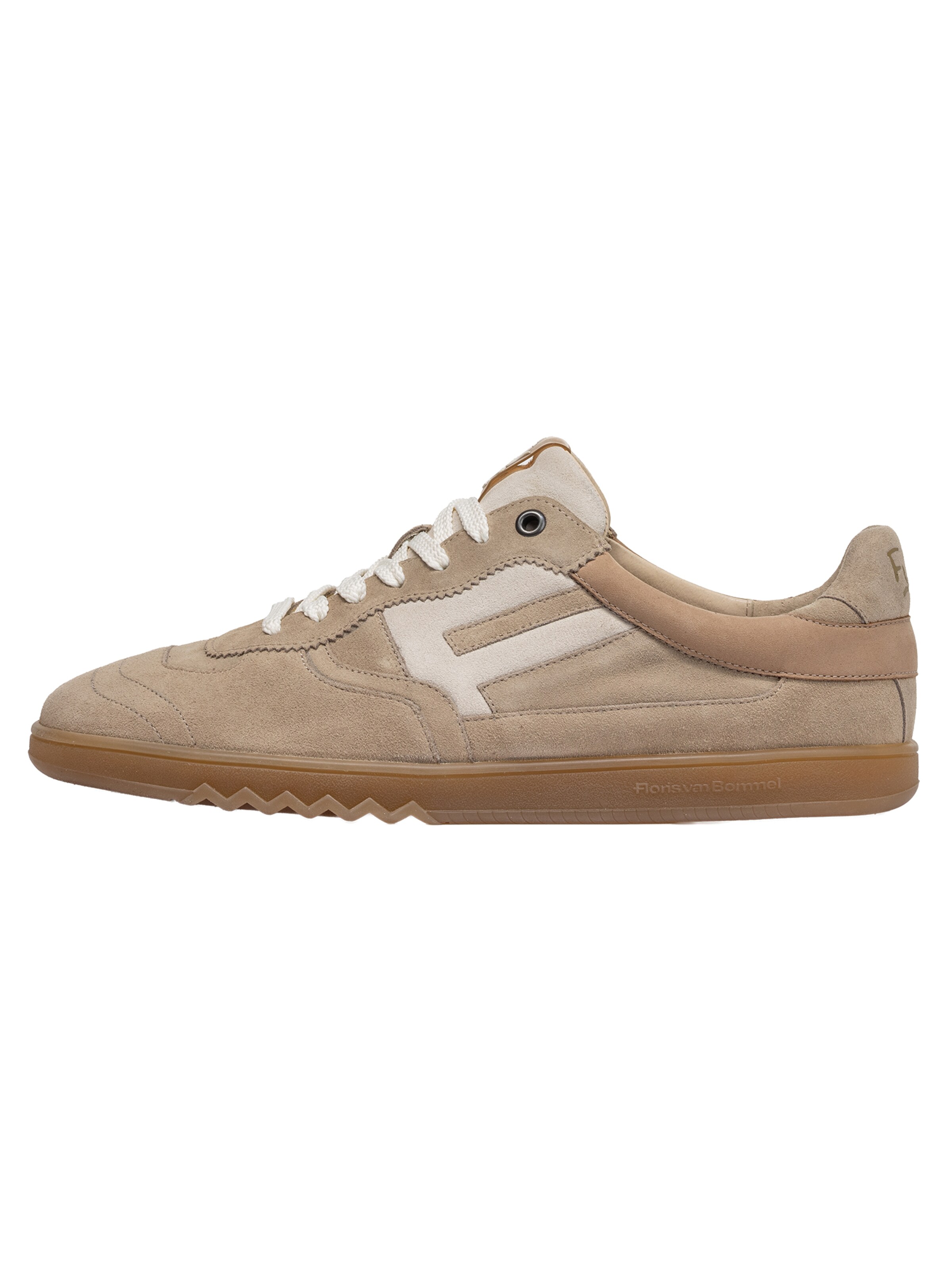Sneaker bassa 'Zaler 04' di Floris van Bommel in marrone: frontale