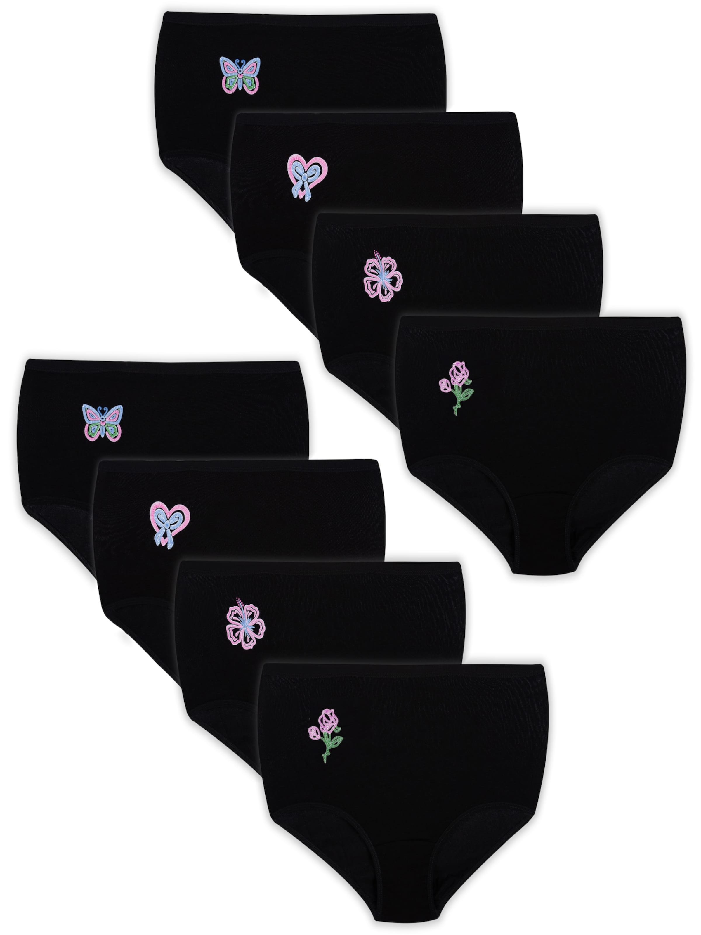 LOREZA Panty 'Ilayda' in Black: front